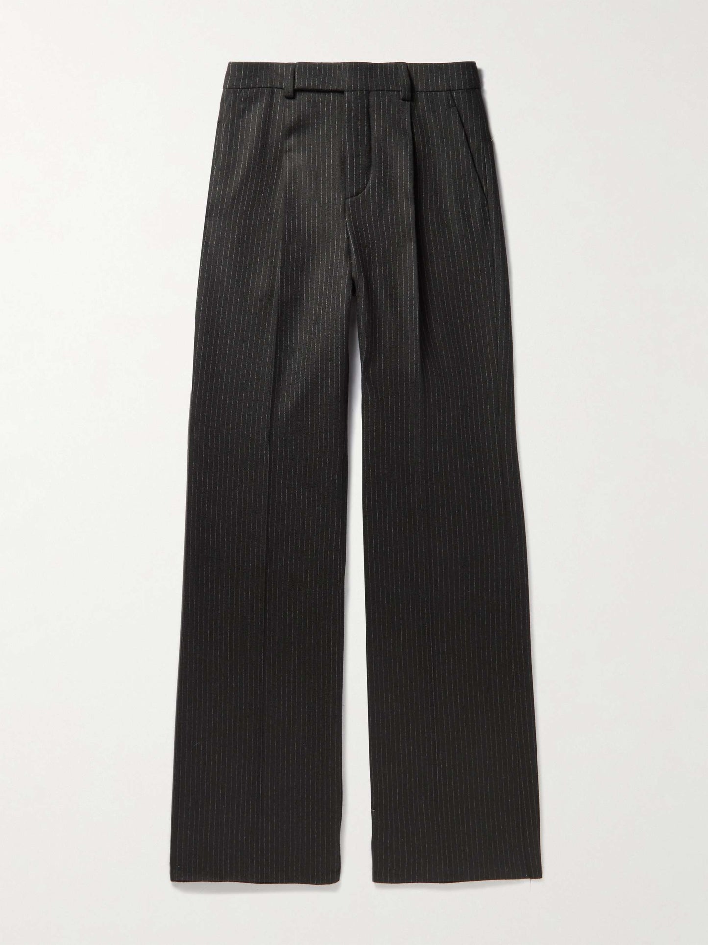 Cotton-Blend Flannel Trousers